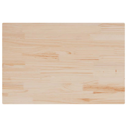 vidaXL Plateaux de table 3 pcs 80x53x2,5 cm Rectangulaires Bois de pin massif