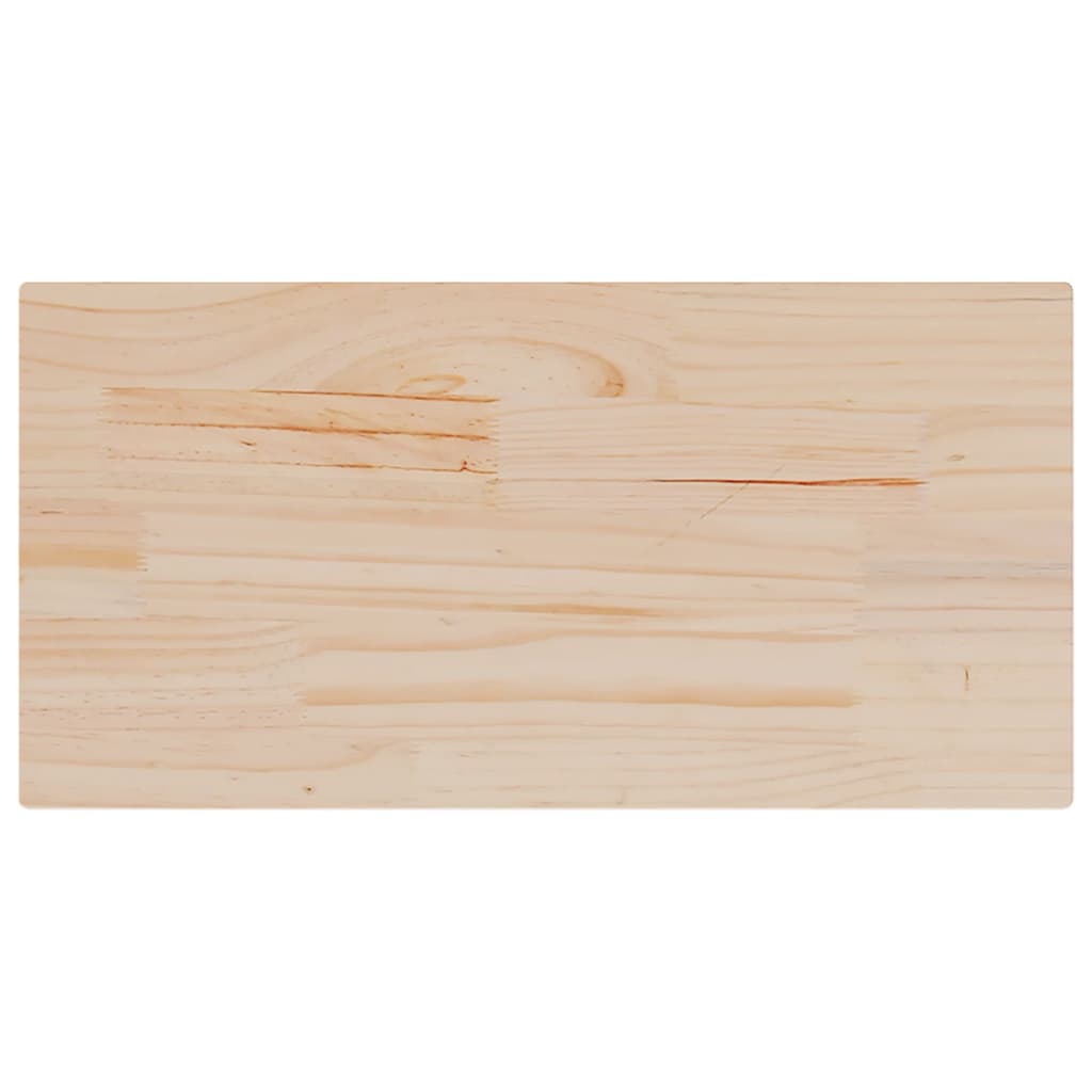 vidaXL Tischplatten 4 Stk. 90x45x2,5 cm Rechteckig Massivholz Kiefer