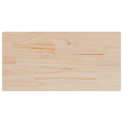 vidaXL Tischplatten 4 Stk. 90x45x2,5 cm Rechteckig Massivholz Kiefer
