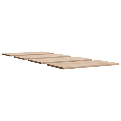 vidaXL Plateaux de table 4 pcs 100x50x2,5 cm Rectangulaires Bois de pin massif