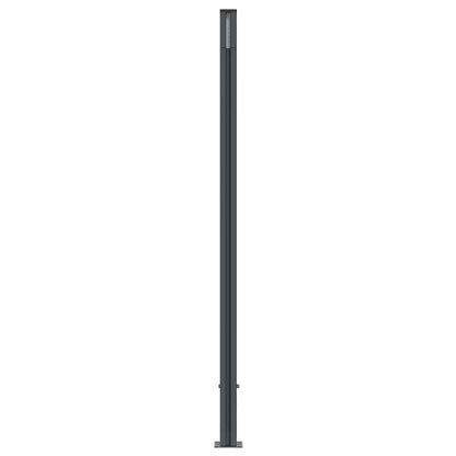 vidaXL Zaunelement Grau 699x186 cm WPC
