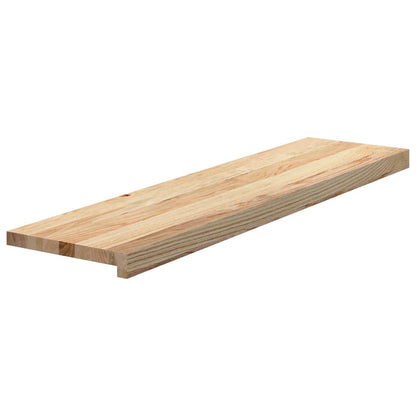Treppenstufen 20 Stk. Unbehandelt 100x25x2 cm Massivholz Eiche