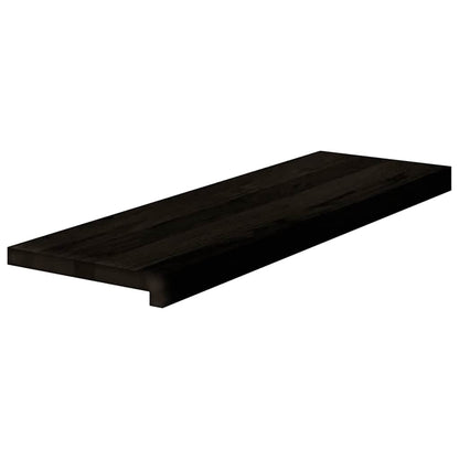 vidaXL Treppenstufen 12 Stk. Dunkelbraun 80x25x2 cm Massivholz Eiche