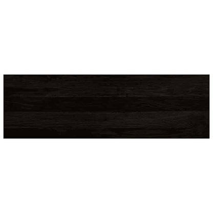 vidaXL Treppenstufen 12 Stk. Dunkelbraun 80x25x2 cm Massivholz Eiche