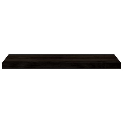 vidaXL Treppenstufen 12 Stk. Dunkelbraun 80x25x2 cm Massivholz Eiche