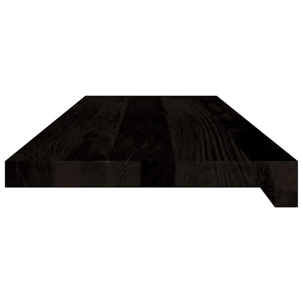 vidaXL Treppenstufen 12 Stk. Dunkelbraun 80x25x2 cm Massivholz Eiche