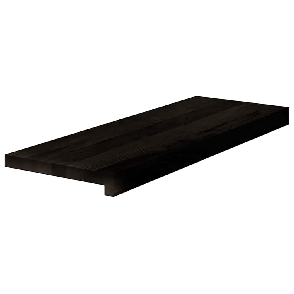 vidaXL Treppenstufen 16 Stk. Dunkelbraun 70x30x2 cm Massivholz Eiche