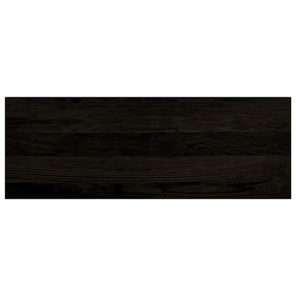 vidaXL Treppenstufen 16 Stk. Dunkelbraun 70x30x2 cm Massivholz Eiche
