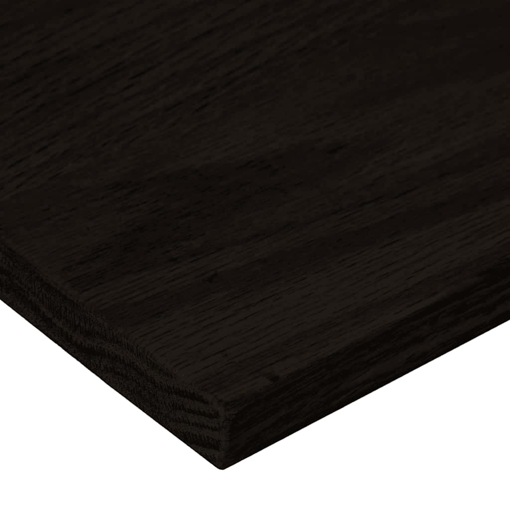 vidaXL Treppenstufen 16 Stk. Dunkelbraun 70x30x2 cm Massivholz Eiche