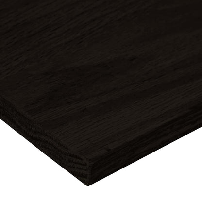 vidaXL Treppenstufen 16 Stk. Dunkelbraun 70x30x2 cm Massivholz Eiche