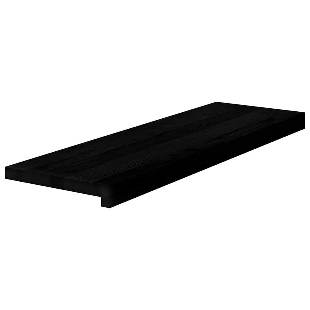 vidaXL Treppenstufen 20 Stk. Dunkelbraun 80x25x2 cm Massivholz Eiche