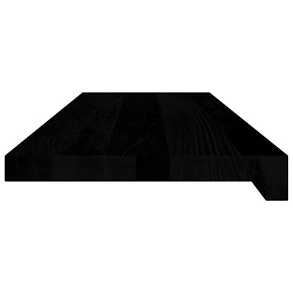 vidaXL Treppenstufen 20 Stk. Dunkelbraun 80x25x2 cm Massivholz Eiche