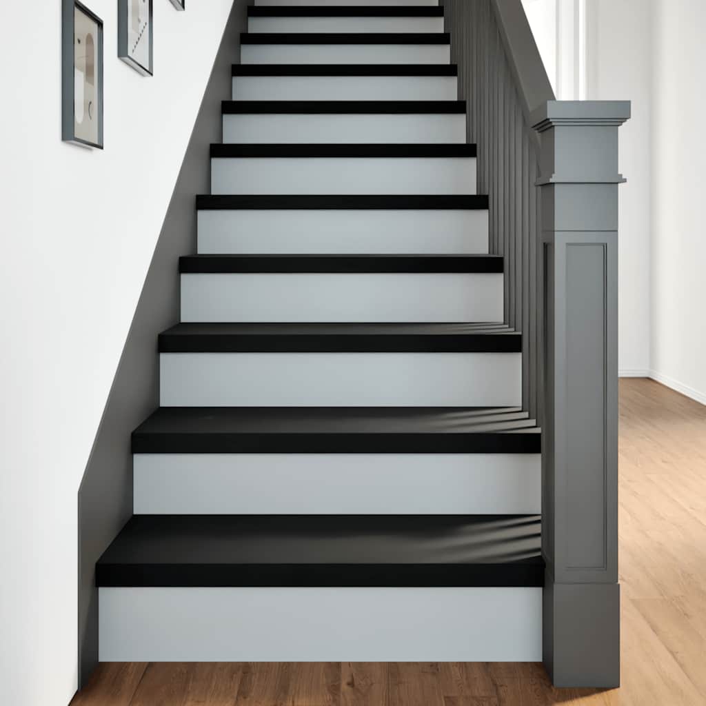 vidaXL Treppenstufen 20 Stk. Dunkelbraun 80x25x2 cm Massivholz Eiche