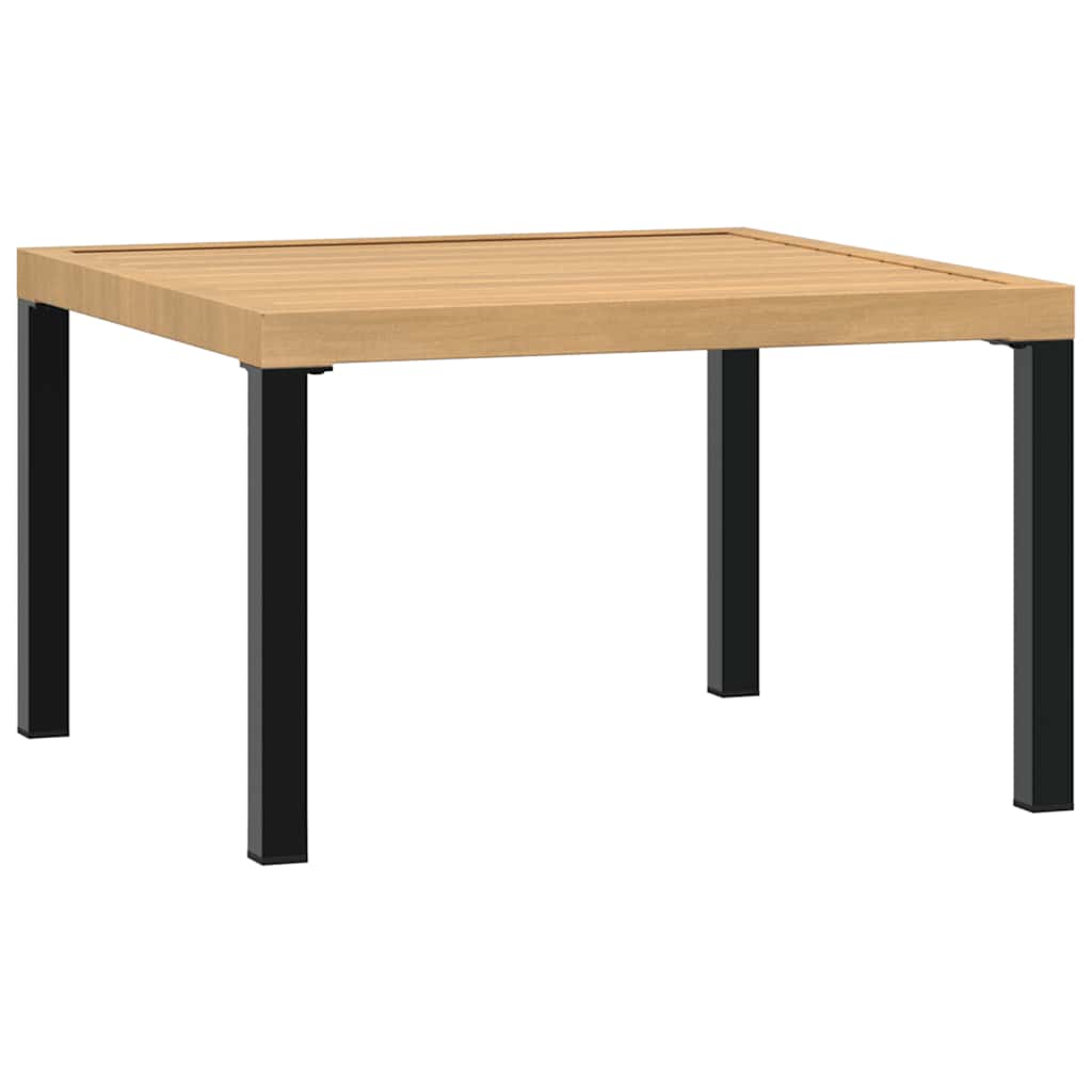 vidaXL 4-tlg. Garten-Sofagarnitur mit Kissen Schwarz Aluminium