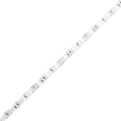 vidaXL Nachttisch mit Infinity-LED Braun Eichen-Optik 40x40x30 cm