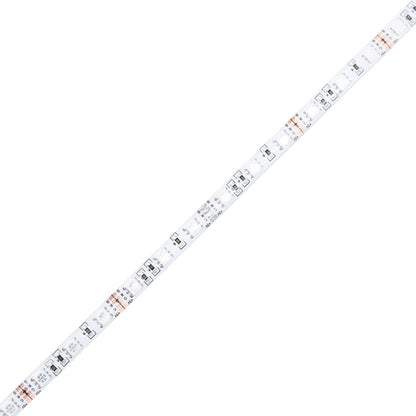 vidaXL Nachttisch mit Infinity-LED Braun Eichen-Optik 40x40x49 cm