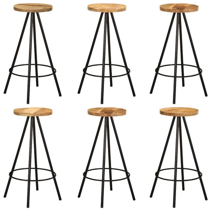 vidaXL Ensemble de bar 7 pcs Bois de manguier massif