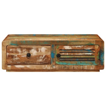 vidaXL Table basse 89x55x29 cm Bois de récupération massif