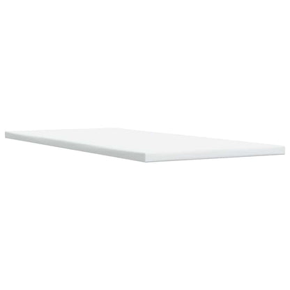 vidaXL Lit boxspring avec matelas Marron foncé 90x200 cm Tissu