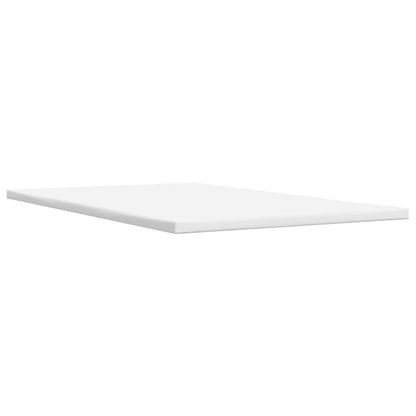 vidaXL Lit tapissier avec matelas Marron foncé 120x200 cm Tissu