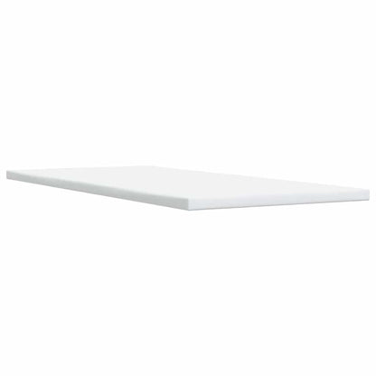 vidaXL Lit boxspring avec matelas Marron foncé 90x200 cm Tissu