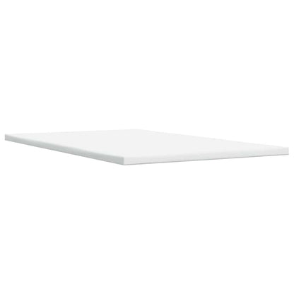 vidaXL Lit boxspring avec matelas Marron foncé 120x190 cm Tissu