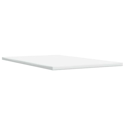 vidaXL Lit tapissier avec matelas Marron foncé 120x200 cm Tissu