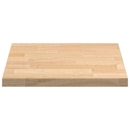 vidaXL Küchenarbeitsplatte 40x63,5x2,7 cm Massivholz Eiche Rechteckig