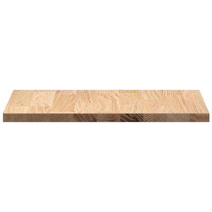 vidaXL Küchenarbeitsplatte 40x63,5x2,7 cm Massivholz Eiche Rechteckig
