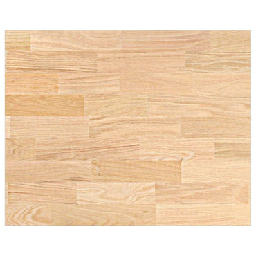 vidaXL Küchenarbeitsplatte 80x63,5x2,7 cm Massivholz Eiche Rechteckig
