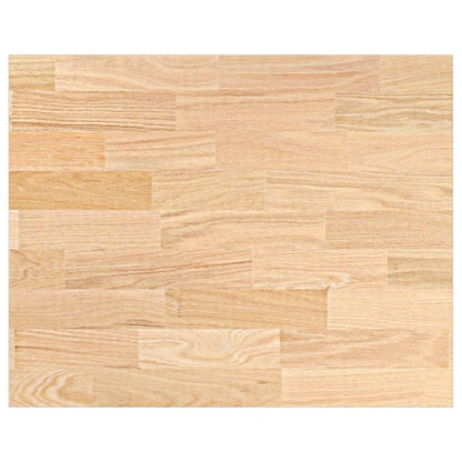 vidaXL Küchenarbeitsplatte 80x63,5x2,7 cm Massivholz Eiche Rechteckig