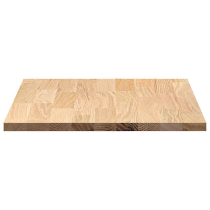 vidaXL Küchenarbeitsplatte 80x63,5x2,7 cm Massivholz Eiche Rechteckig