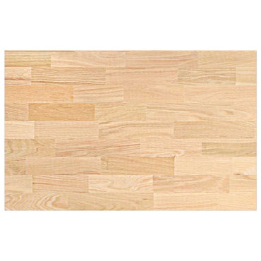 vidaXL Küchenarbeitsplatte 100x63,5x2,7 cm Massivholz Eiche Rechteckig