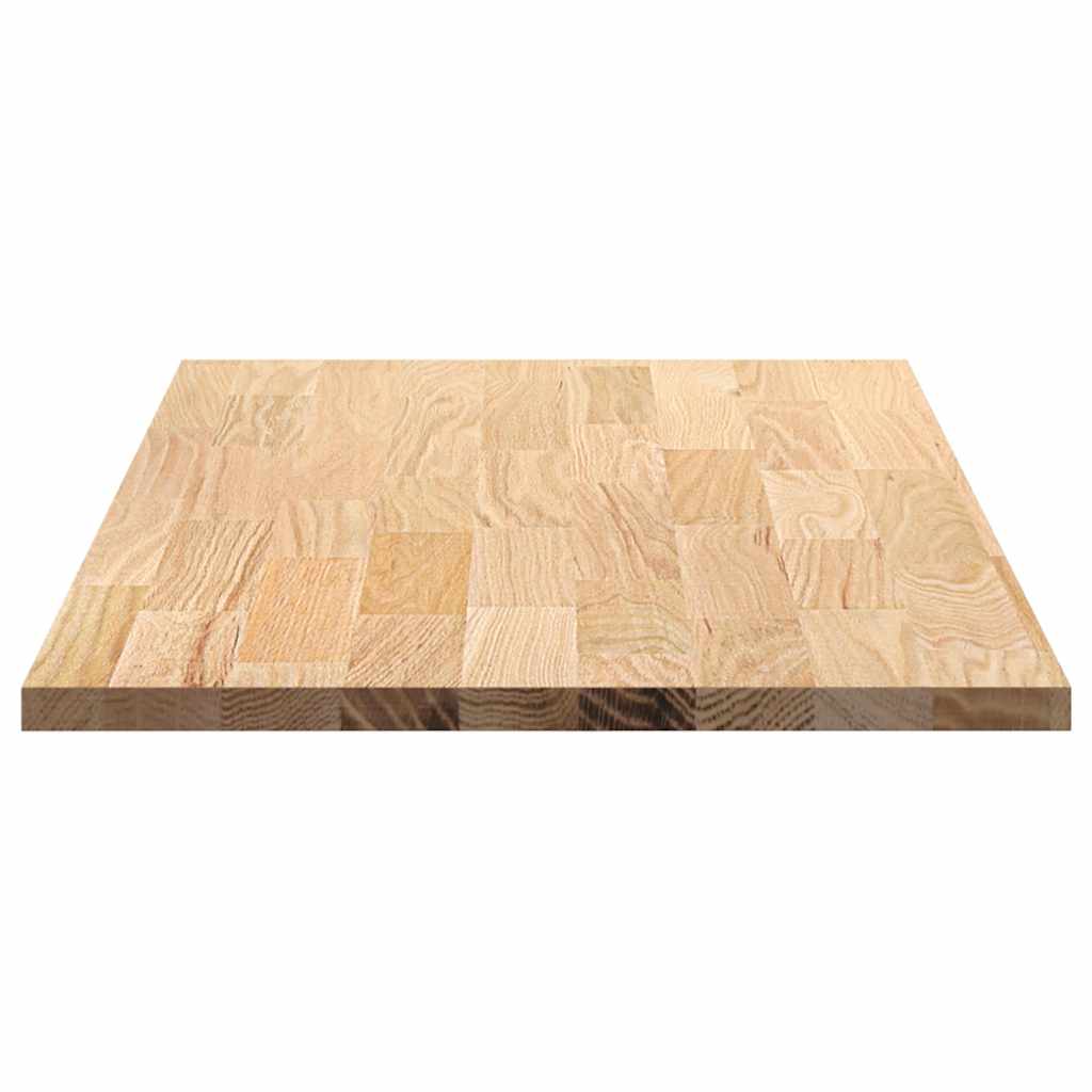 vidaXL Küchenarbeitsplatte 120x63,5x2,7 cm Massivholz Eiche Rechteckig