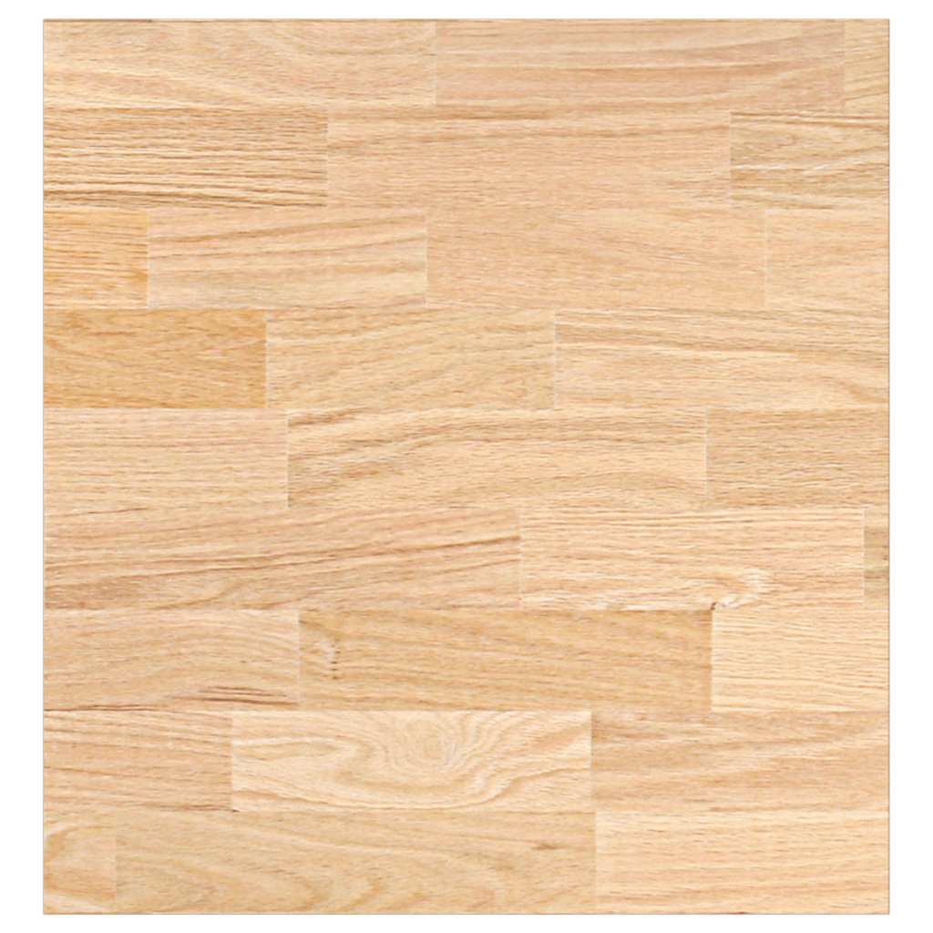 vidaXL Küchenarbeitsplatte 60x63,5x4 cm Massivholz Eiche Rechteckig