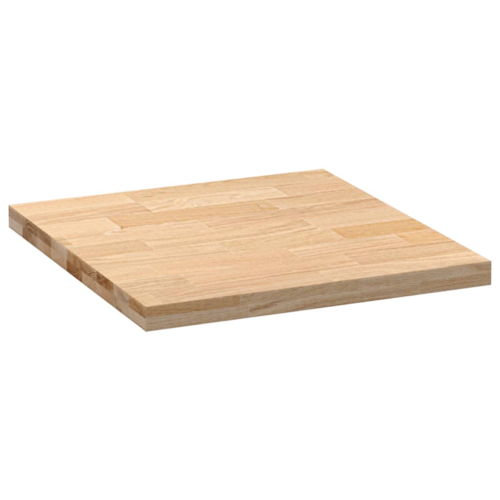 vidaXL Küchenarbeitsplatte 60x63,5x4 cm Massivholz Eiche Rechteckig