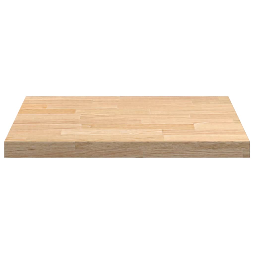 vidaXL Küchenarbeitsplatte 60x63,5x4 cm Massivholz Eiche Rechteckig
