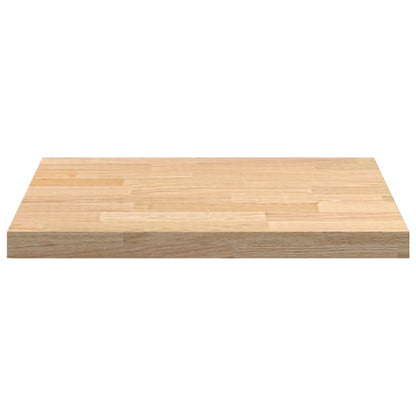 vidaXL Küchenarbeitsplatte 60x63,5x4 cm Massivholz Eiche Rechteckig