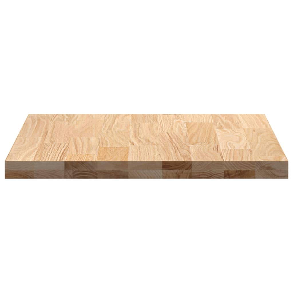 vidaXL Küchenarbeitsplatte 60x63,5x4 cm Massivholz Eiche Rechteckig