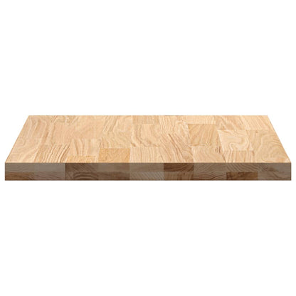 vidaXL Küchenarbeitsplatte 60x63,5x4 cm Massivholz Eiche Rechteckig