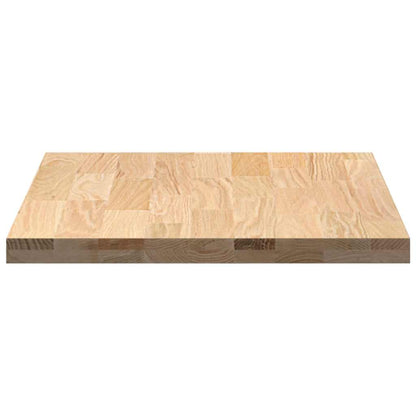 vidaXL Küchenarbeitsplatte 80x63,5x4 cm Massivholz Eiche Rechteckig