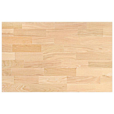 vidaXL Küchenarbeitsplatte 100x63,5x4 cm Massivholz Eiche Rechteckig