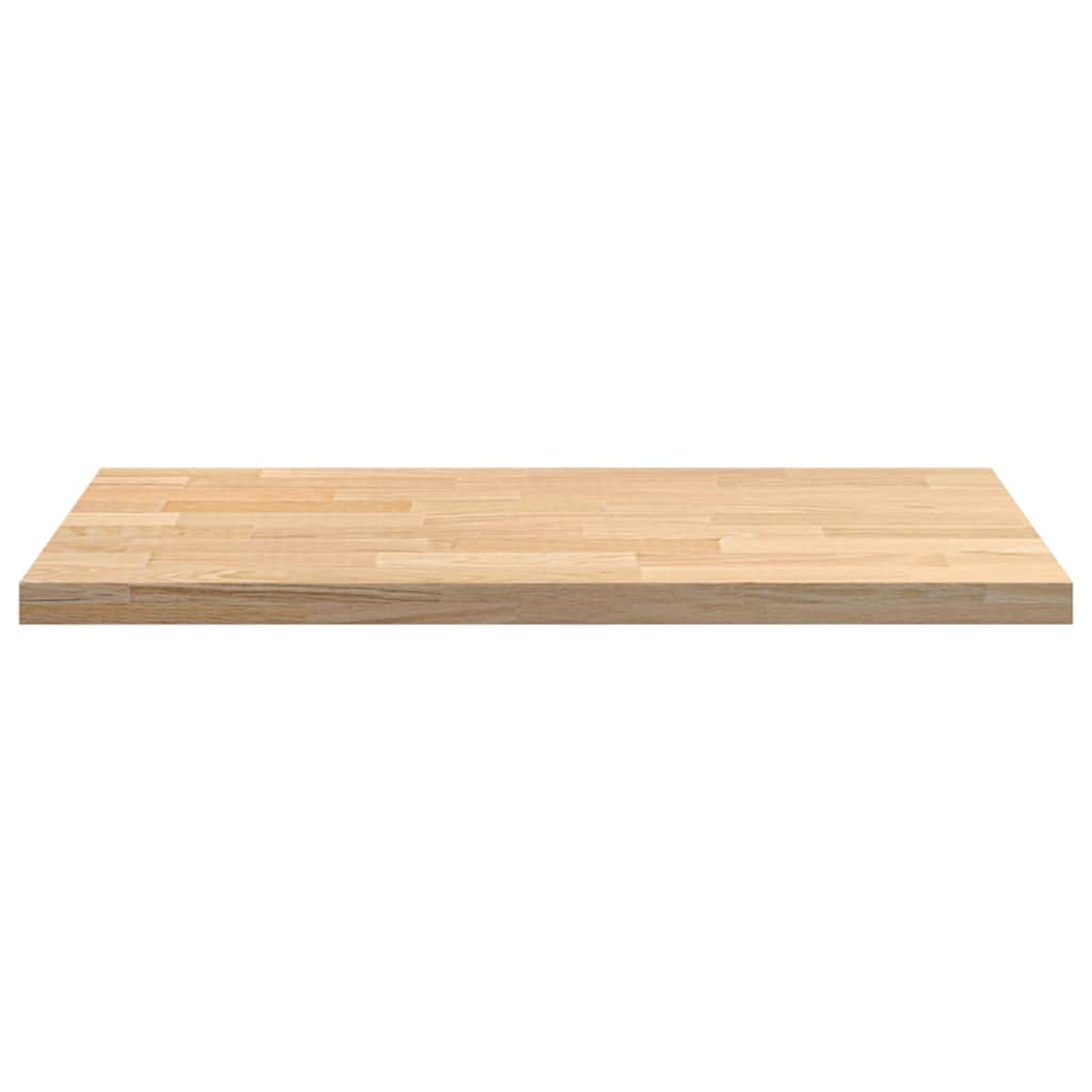 vidaXL Küchenarbeitsplatte 100x63,5x4 cm Massivholz Eiche Rechteckig