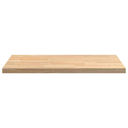 vidaXL Küchenarbeitsplatte 100x63,5x4 cm Massivholz Eiche Rechteckig