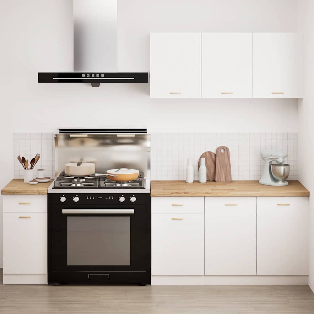 vidaXL Küchenarbeitsplatte 140x63,5x4 cm Massivholz Eiche Rechteckig