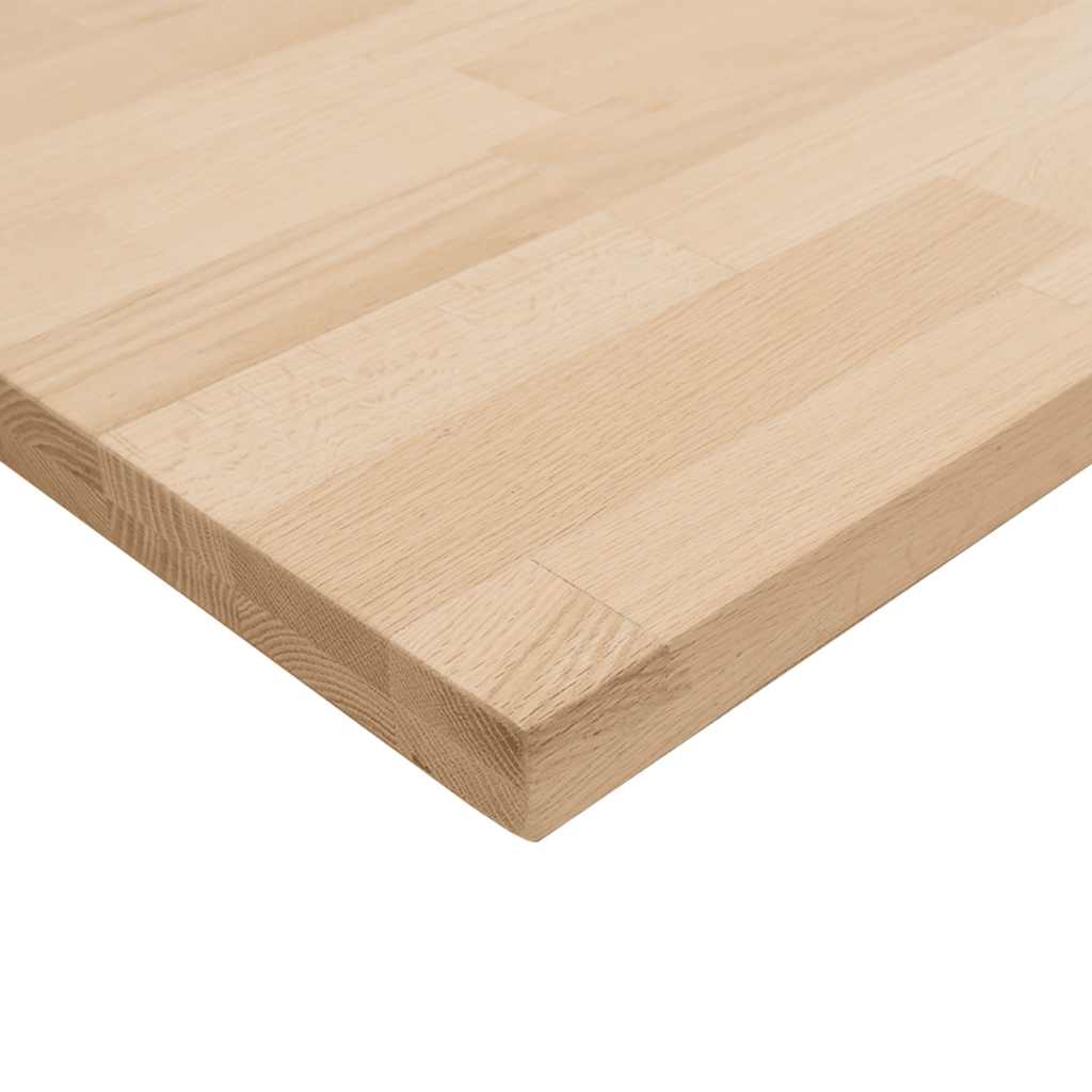 vidaXL Küchenarbeitsplatte 140x63,5x4 cm Massivholz Eiche Rechteckig
