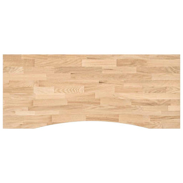 vidaXL Schreibtischplatte Unbehandelt 120x60x2,5 cm Massivholz Eiche