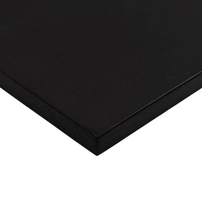 vidaXL Schreibtischplatte Dunkelbraun 80x50x2,5 cm Massivholz Eiche