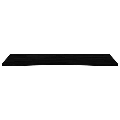 vidaXL Schreibtischplatte Dunkelbraun 120x50x2,5 cm Massivholz Eiche