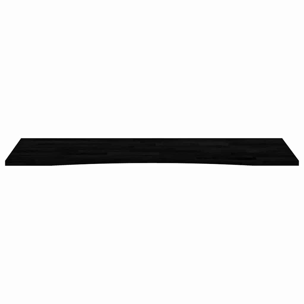 vidaXL Schreibtischplatte Dunkelbraun 140x50x2,5 cm Massivholz Eiche